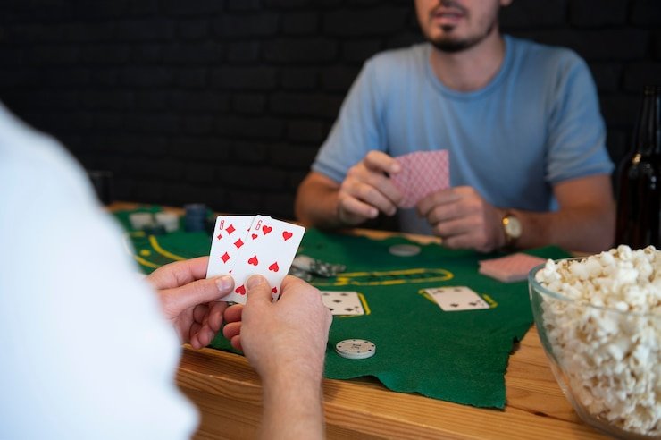 Antarmuka aplikasi Android binjai77 menampilkan Live Casino, slot, dan opsi taruhan olahraga